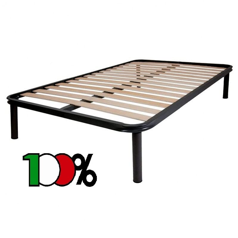 Rete Letto Ortopedica 120x190 Cm - Doghe In Legno Di Betulla, Piedi 30 Cm - Foto 2