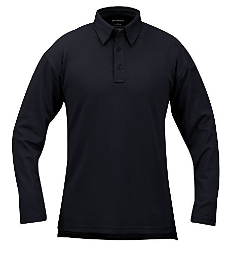 Propper Men's I.C.E Men's Long Sleeve Performance Polo Shirt, LAPD Navy, X-Large Regular
