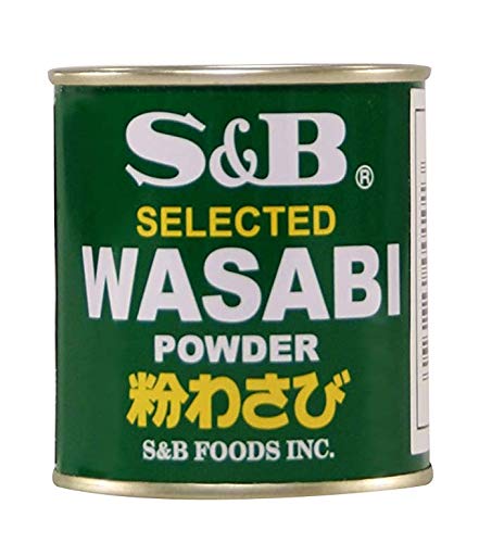 S&B Wasabi Powder, 1.06-Ounce Cans (3 Packs)