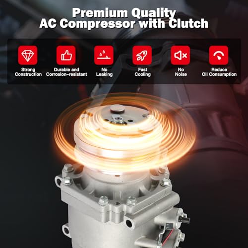 Image of Air Conditioning Compressor for Honda Civic /del Sol 1.5L 1.6L 1992-1993