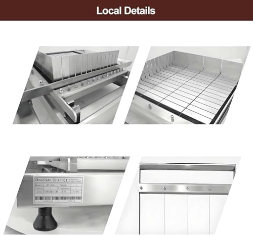 Chocolate Cutter, Heavy Duty Stainless Steel Cake and Cheese Cutting Tool, Kitchen Butter Wire Cutter for Block Chocolate