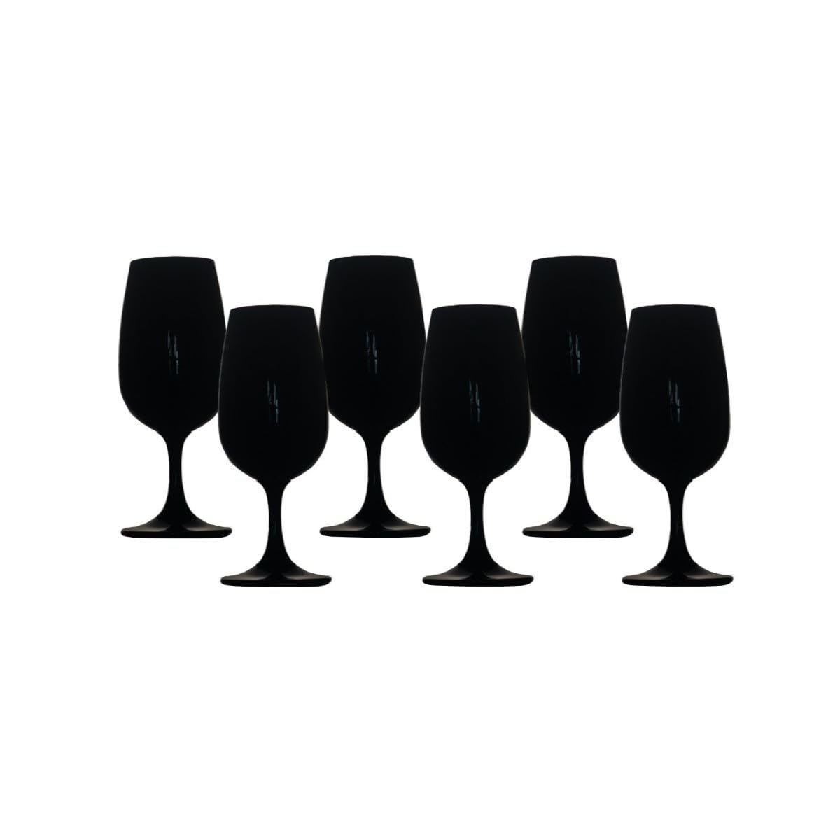 Forli INAO Verres à dégustation - Verres à dégustation - Noir - 6 pièces - Verre à dégustation