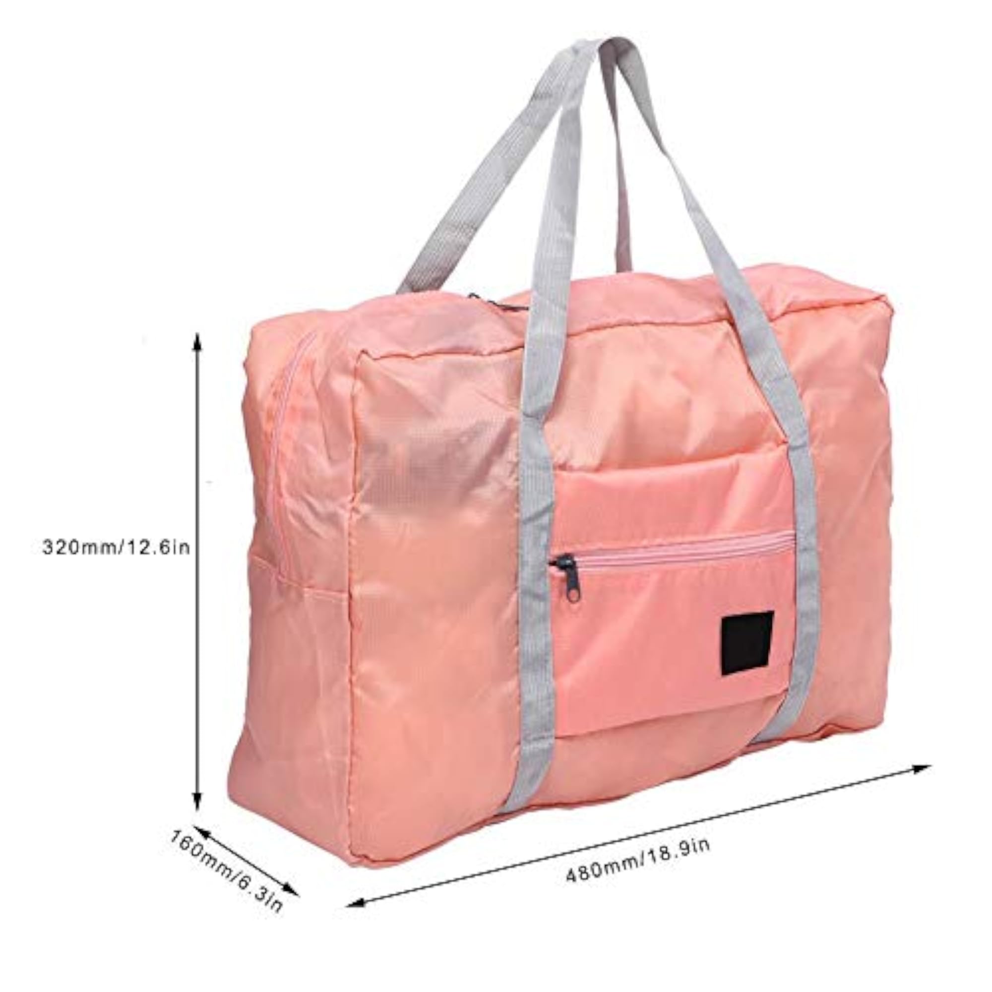 Waterproof Travel Bag for Clothes and Makeup, Pink