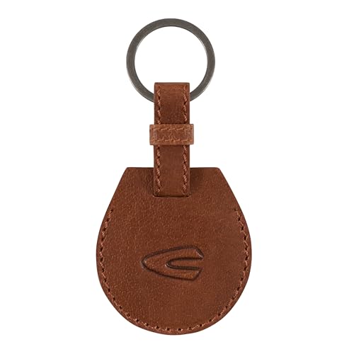Porte-clés camel active Field marron en cuir : ne perdez plus vos clés