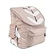 Miniland Ecothermibag Lunch Cream. Kühltasche aus recyceltem Textil, sehr geräumig, zum Aufhängen am Kinderwagen geeignet.