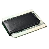 Genuine Leather Magnetic Money Clip Multiple Colors