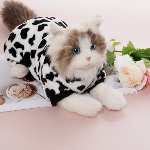 Pijama choyaxo para perro con estampado de vaca M miniatura 7