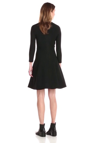 Watch Theory Women's Beyao Diamond-Knit Long-Sleeve Dress on Amazon Live