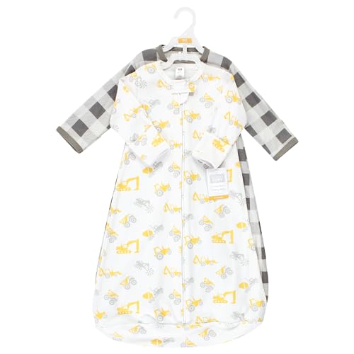 Image of Hudson Baby Unisex Baby Cotton Long-Sleeve Wearable Sleeping Bag, Sack, Blanket