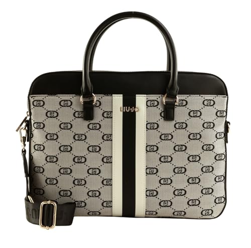 LIU JO Travel Briefcase M Nero : protégez votre ordinateur et organisez vos documents
