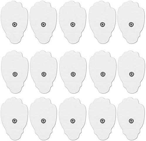 20 Pieces TENS Unit Pads Replacement Adhesive Electrodes for TENS Therapy Machines