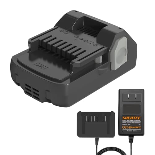 Shentec Li-ION Chargeur BSL1830 Batterie 18V 3000 mAh de Rechange pour Hitachi BSL1815 BSL1815X BSL1815S BSL1830 BSL1830C 330068 330139 330557 39782 DS 18DJ L
