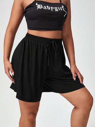 Image of dockstreet Straight Wide fit Long Length Cotton Shorts with Two Side Pockets for Women /Trending Multi Pocket Style, Relaxed Casual Shorts for Women