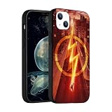 Yteund Compatible with iPhone 14 Case, Design Everyday Soft-Grip TPU Phone Case(Powerful-Flash)