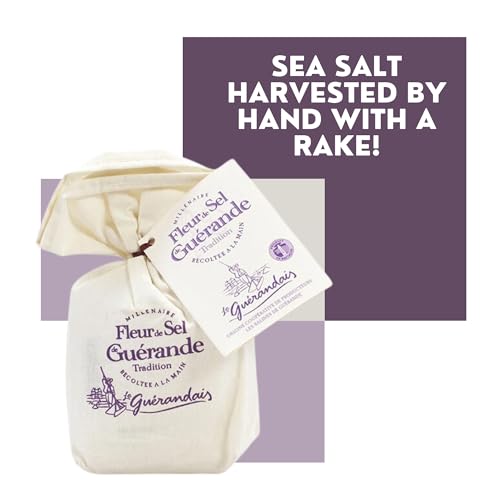 Le Guerandais Fleur De Sel De Guerande Linen Bag 4.4 oz miniatura 2