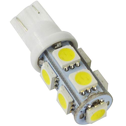10Pcs LED T10 W5W LED Lampadine 9SMD 5050 W5W T10