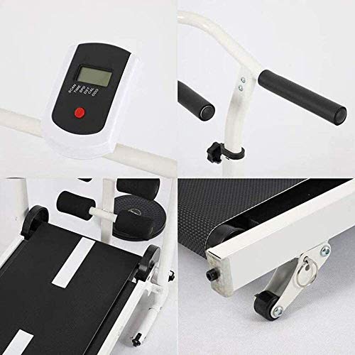 Image of Treadmills for Home Folding with Incline Fitness Equipment Jogging Exercise Treadmill Folding Treadmill, Mechanical Treadmill Foldable Peng fengong