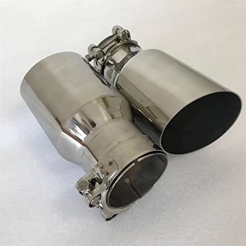 Tuyau d'échappement en acier inoxydable 76mm-101mm pour modification automobile