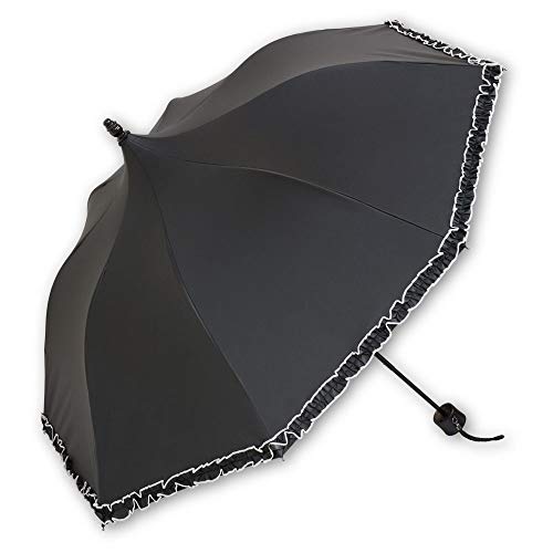 Lumiebre 折りたたみ傘 ブラック 50cm petit couleur way 8本骨 UVカット 0104-18006