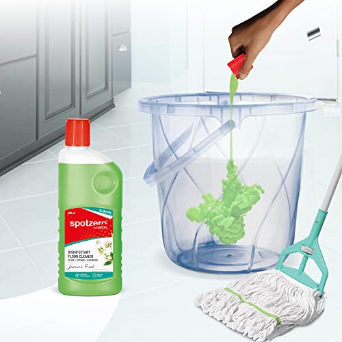 Image of Spotzero By Milton Disinfectant Floor Cleaner, 500 ml, Jasmine | Surface Cleaner | Stain Removal