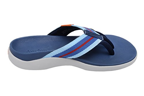 Wellrox Women's Evo-Casey Blue/Light Blue Casual Sandal 11