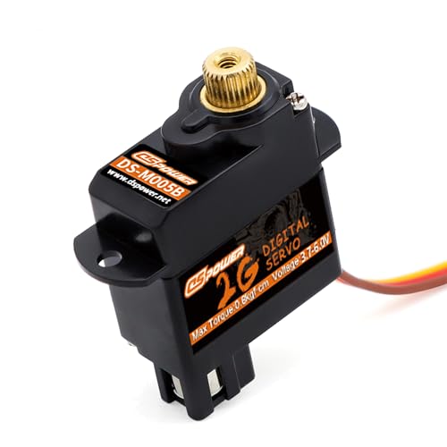 Image of 2PCS 2G Micro Servo,Digital Servo Mini Servo,Metal Gear Coreless Motor for Airplanes Fixed-Wing Helicopter Boat Plane Robot Model Toy Aircraft (JST1.25)