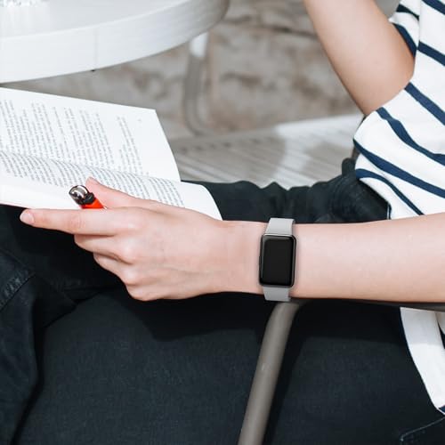 Image of Tobfit Strap Compatible for Samsung Galaxy Fit 3 (Watch Not Included), Flexible Premium Adjustable Watch Band for Galaxy Fit3 2024 SM-R390 Men & Women