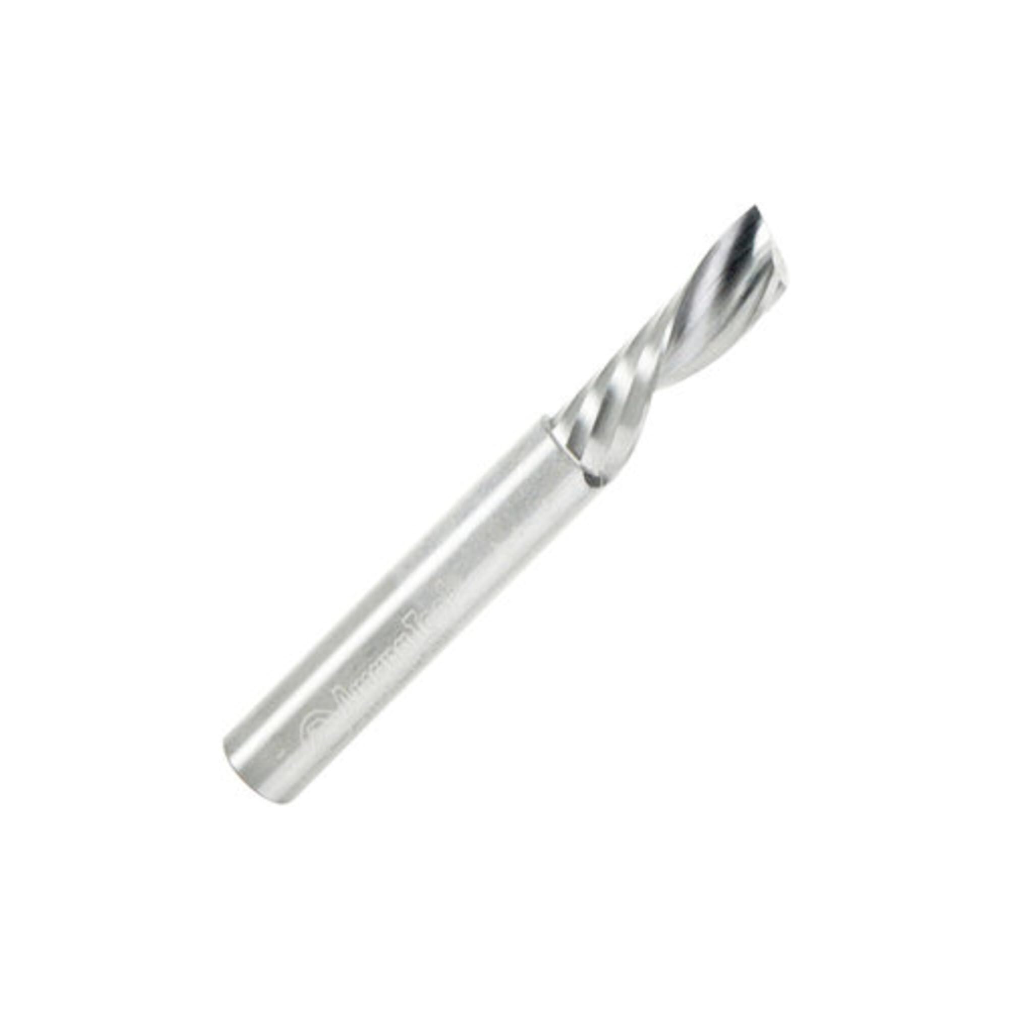Amana Tool - 51504 Solid Carbide CNC Spiral 'O' Flute, Plastic Cutting 1/4 Dia x 3/4 x 1/4