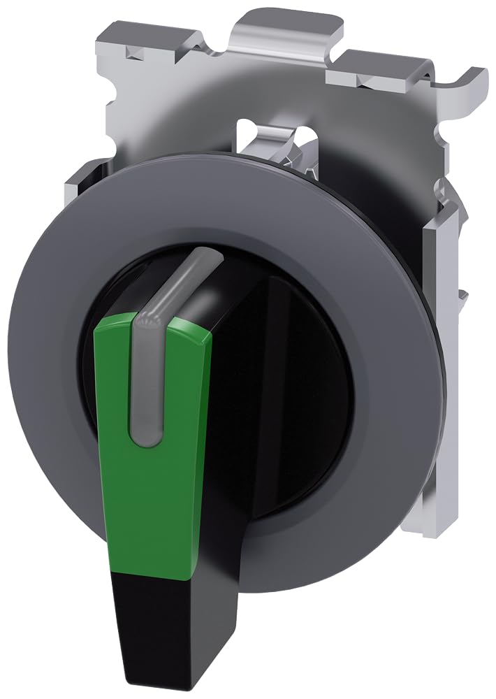 Siemens Sirius ATC sélecteur rond vert à manette longue commande robuste