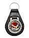 Giftshop UK Macdougall Scottish Clan Leather Key Fob