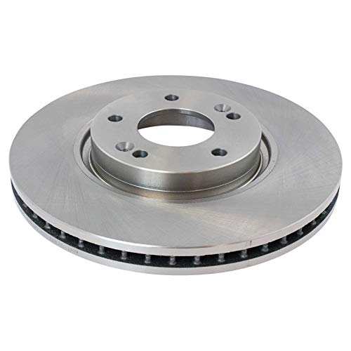 Image of TRQ Front Brake Pad and Rotor Set Ceramic Vented Rotors | For 2010-2013 Kia Forte 2010-2013 Forte Koup