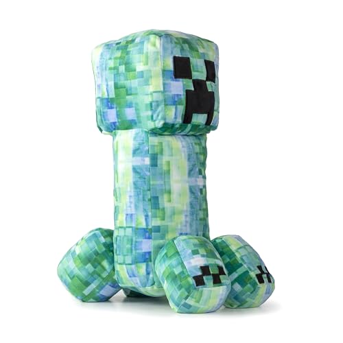 Image of Jay Franco Minecraft Charged Creeper Plush Pillow Buddy - Super Soft Gamer Decor - Polyester Microfiber