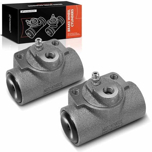 Image of A-Premium Rear Driver & Passenger Drum Brake Wheel Cylinder Compatible with Select Chevrolet, GMC, Cadillac Models - Tahoe, Yukon, Express 2500, Escalade, Savana 3500, Blazer, C1500 Suburban, 2-PC Set