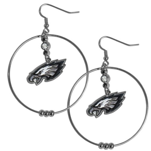 Image of NFL 2-Inch Hoop Earrings