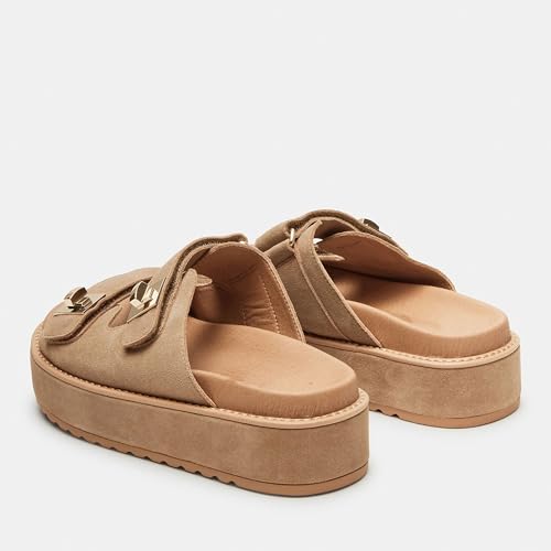 Platform Sandals for Women Cute and Casual Buck Open Toe Shoes for Comfortable All-Day Wear4