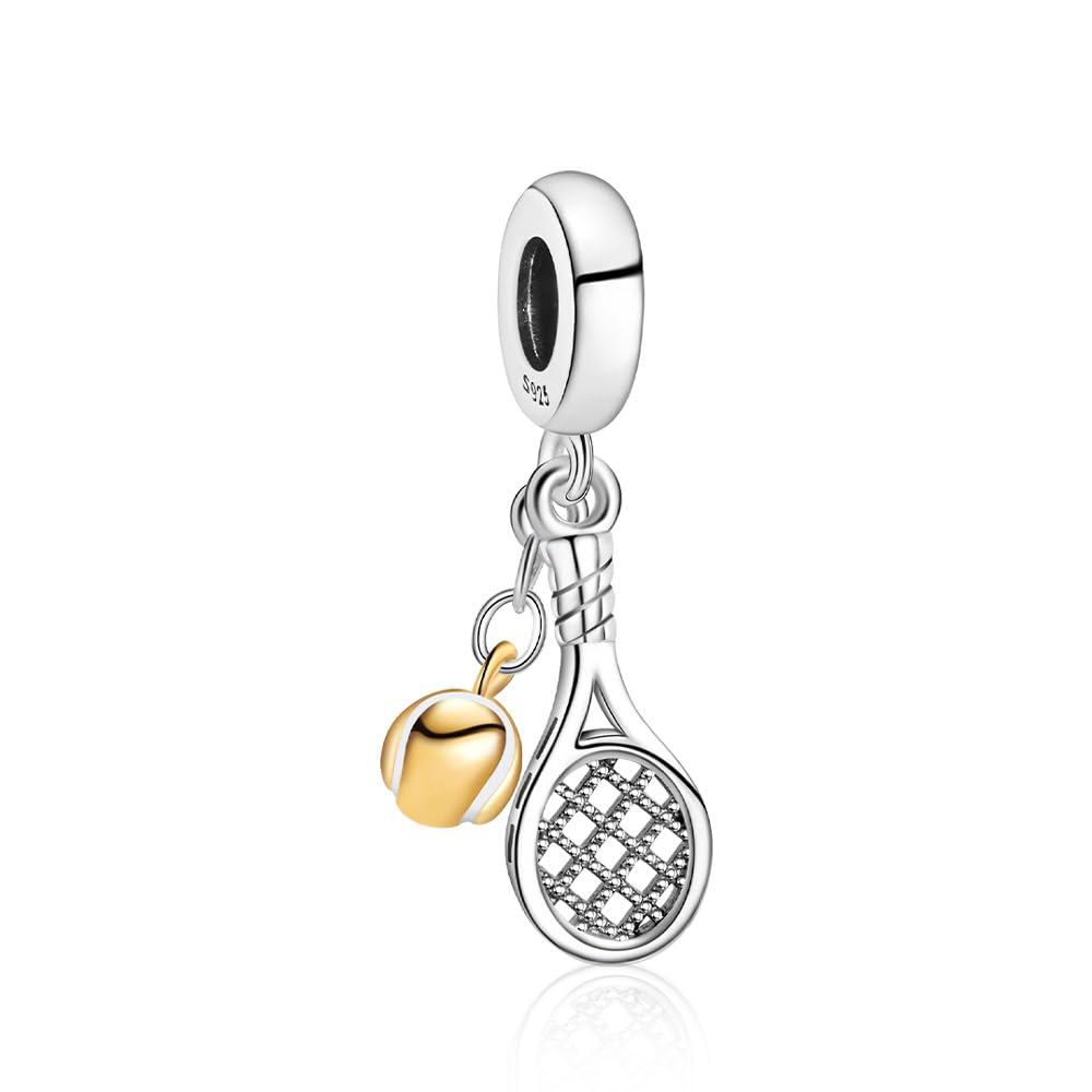 Annmors Charm Ciondolo Inverno Pupazzo Fiocco di neve 925 Argento Sterling Pendenti per Donne Braccialetti e Collane