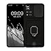 kwmobile Plastic Case Compatible with Xiaomi Redmi Note 11 Pro+ 5G / Note 11 Pro Plus 5G - Case with Metal Stand Card Slot Finger Holder - Black