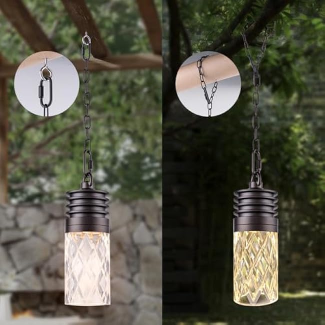 Hanging Lights Outdoor Pendant Lights 4.5W 2700K ORB Finish