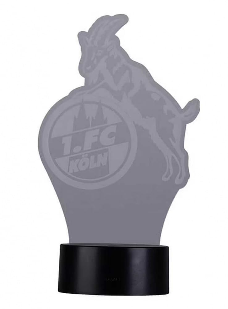 1. FC Köln LED Licht - Logo Hennes - Nachtlicht | Leuchte | Lampe