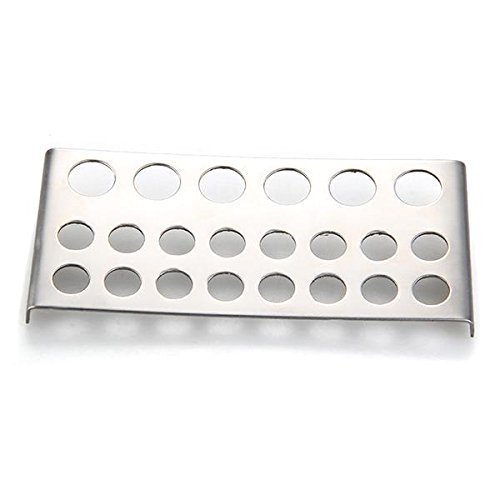 1 support en acier inoxydable pour capsules d'encre de tatouage - Durable et utile