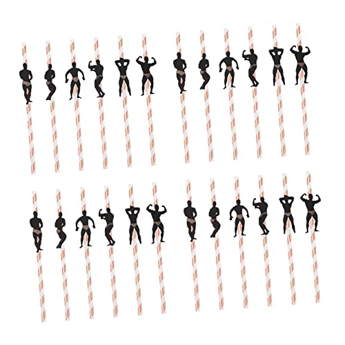 Pitillos desechables Beaupretty Rose Gold 24 unidades miniatura 1