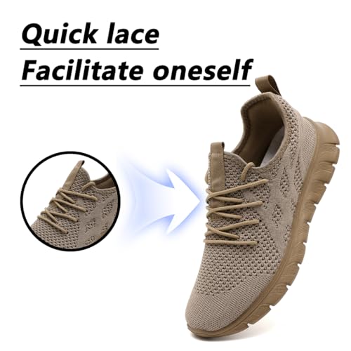 Image of DLWKIPV Men's Shoes Running Road Walking Sneakers Sports Athletic Workout Gym Shoes Casual Comfortable Breathable Fashion