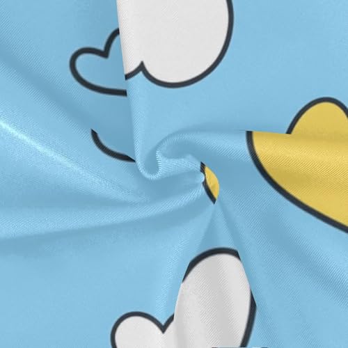 Bañador para niñas de 3 a 6 años SyXIOP Cloud Heart cómodo que evita rozaduras 4