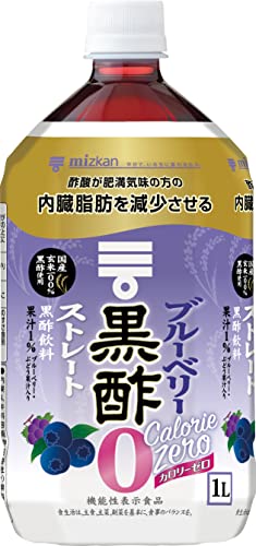 ミツカン ブルーベリー黒酢 カロリーゼロ 1000ml×6本飲むお酢