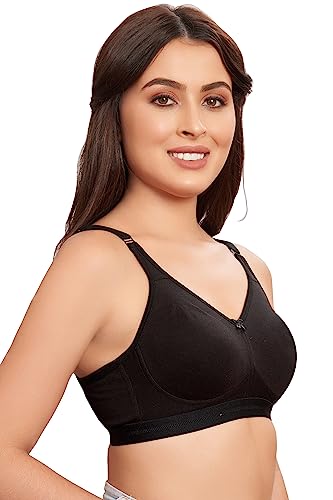 Image of MAROON 419 Women Cotton Blend Long Lasting Magical Lift T Shirt Bra Non-Wired and Non Padded, Seamless and Full Coverage