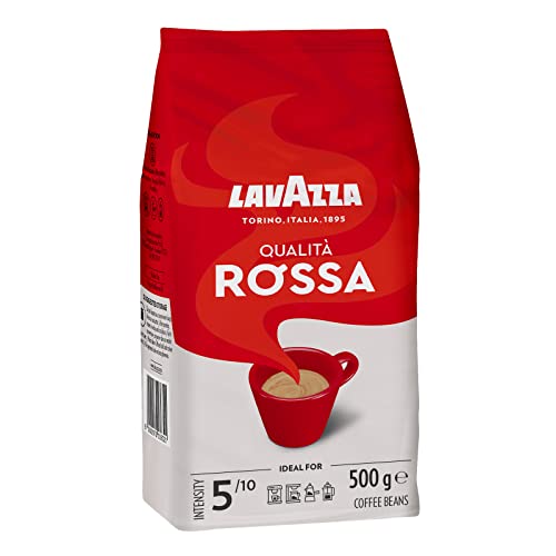 Lavazza, Qualità Rossa, Café en Grano Natural, Ideal para la Máqu...