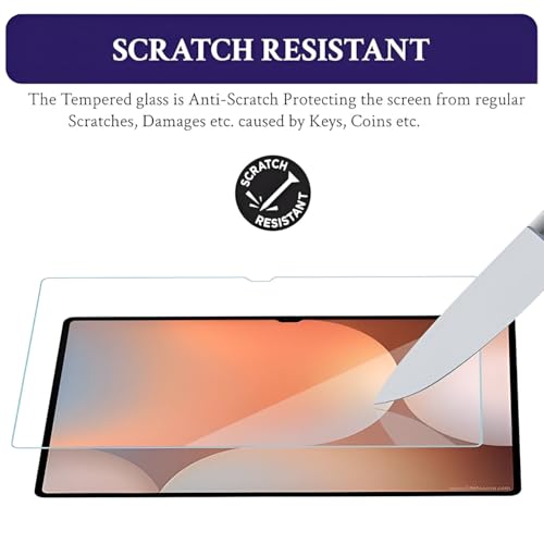 Image of Tempered Glass For Samsung Galaxy Tab S10 Ultra (14.6 inch inch) Full Screen Protector Guard For Samsung Galaxy Tab S10 Ultra (14.6 inch inch) Tablet - 1 Pack |