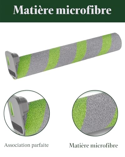 Kit serpillère rouleau 705 iRobot Roomba Max 706 Combo microfibre