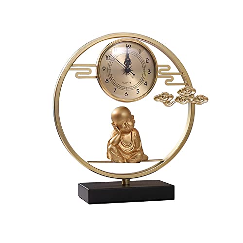 Pimex Ornaments, New Clocks and Watches Clocks Home Living Room Desktop Desktop Mute Decorative Desk Clocks Retro Ornaments
