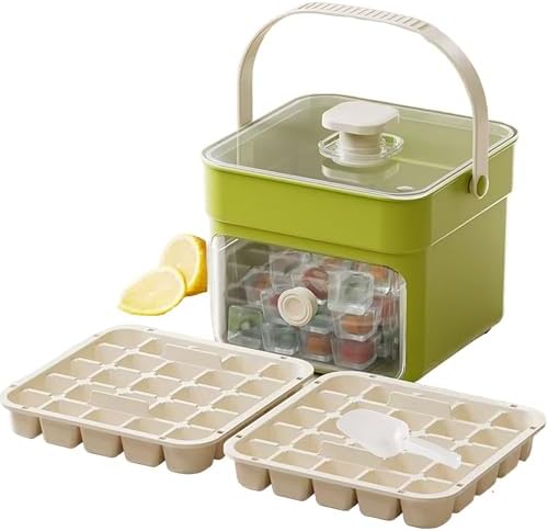 Appuyez sur Type Ice Cube Maker, avec Couvercle Pelle et à Glace,...